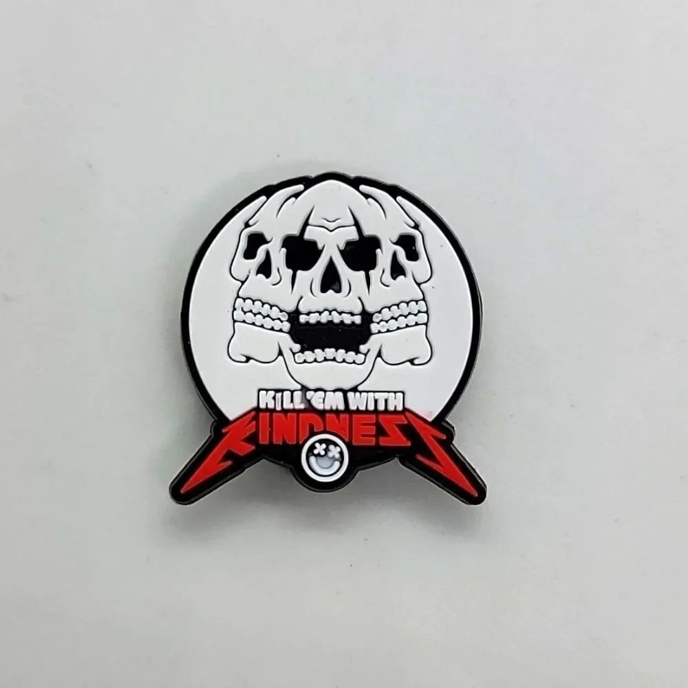 🎈5/$10🎈 PATCHES..CROC CHARMS.. Kill'em With Kindness..